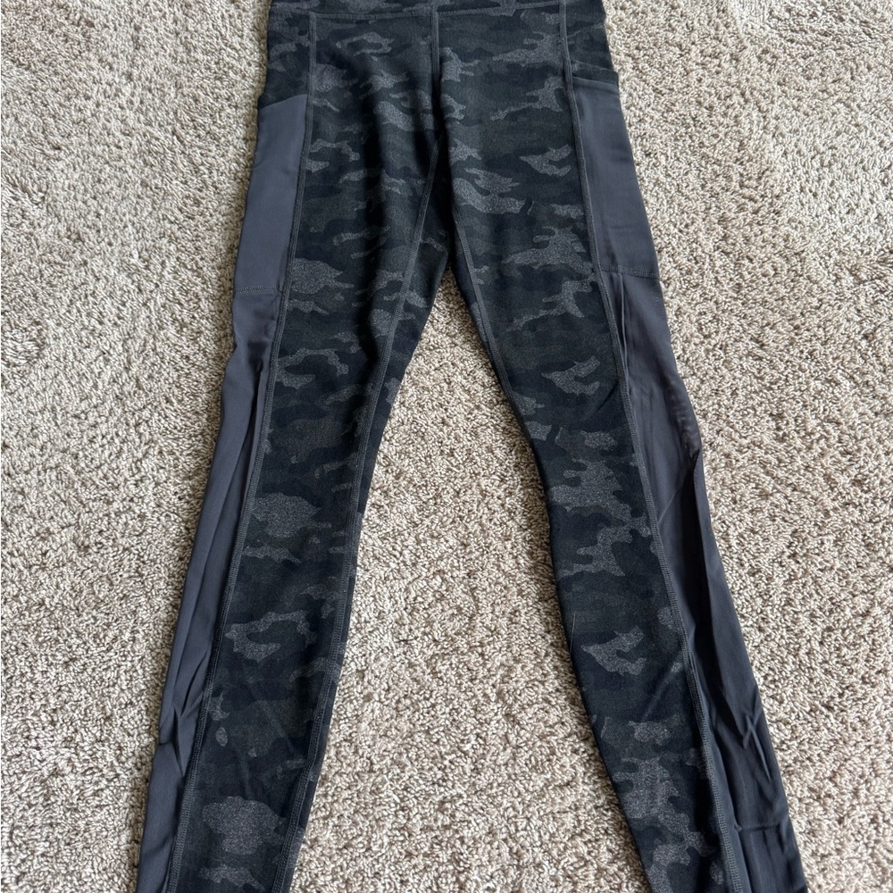 Fabletics Black Camo Leggings